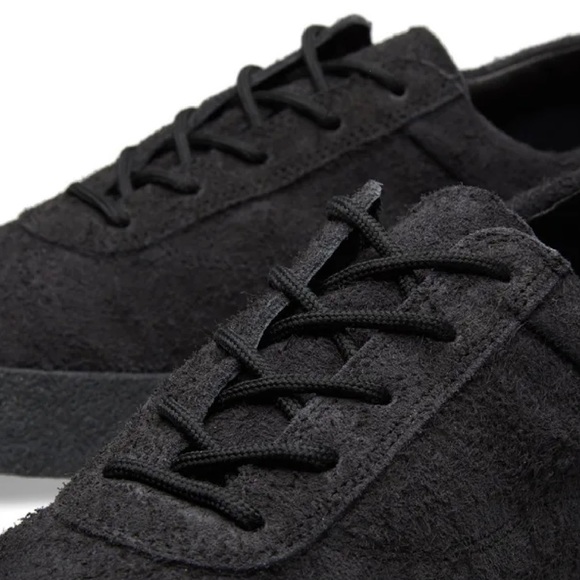 YEEZY Season 6 Sneaker Thick Shaggy Suede Graphite Crepe Tonal Sole Euro Size 39 - Picture 5 of 15